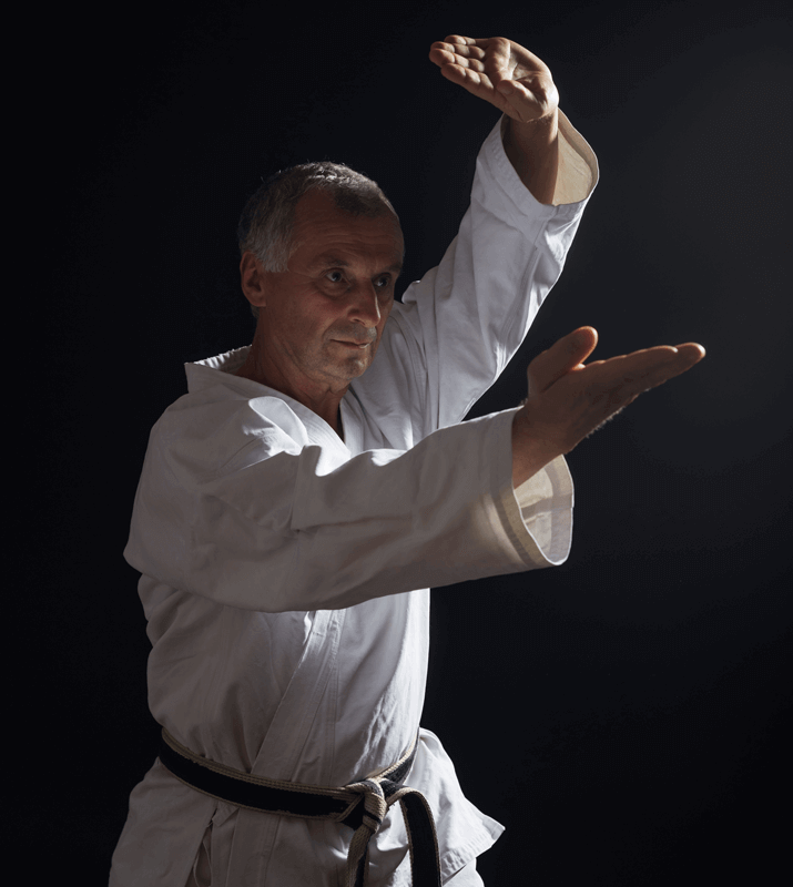 Martial Arts Lessons for Adults in Clinton Township MI - Older Man