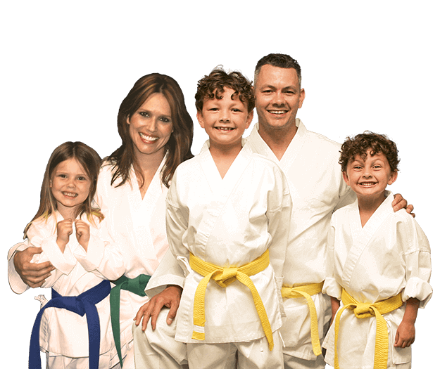 Martial Arts Lessons for Families in Clinton Township MI - Group Family for Martial Arts Footer Banner