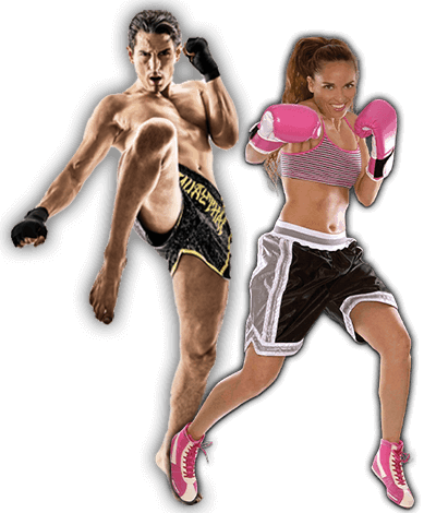 Fitness Kickboxing Lessons for Adults in Clinton Township MI - Kickboxing Men and Women Banner Page